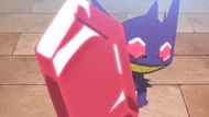 Mega Sableye as seen in the animated trailer for Pokemon Omega Ruby and Alpha Sapphire (Image via The Pokemon Company)